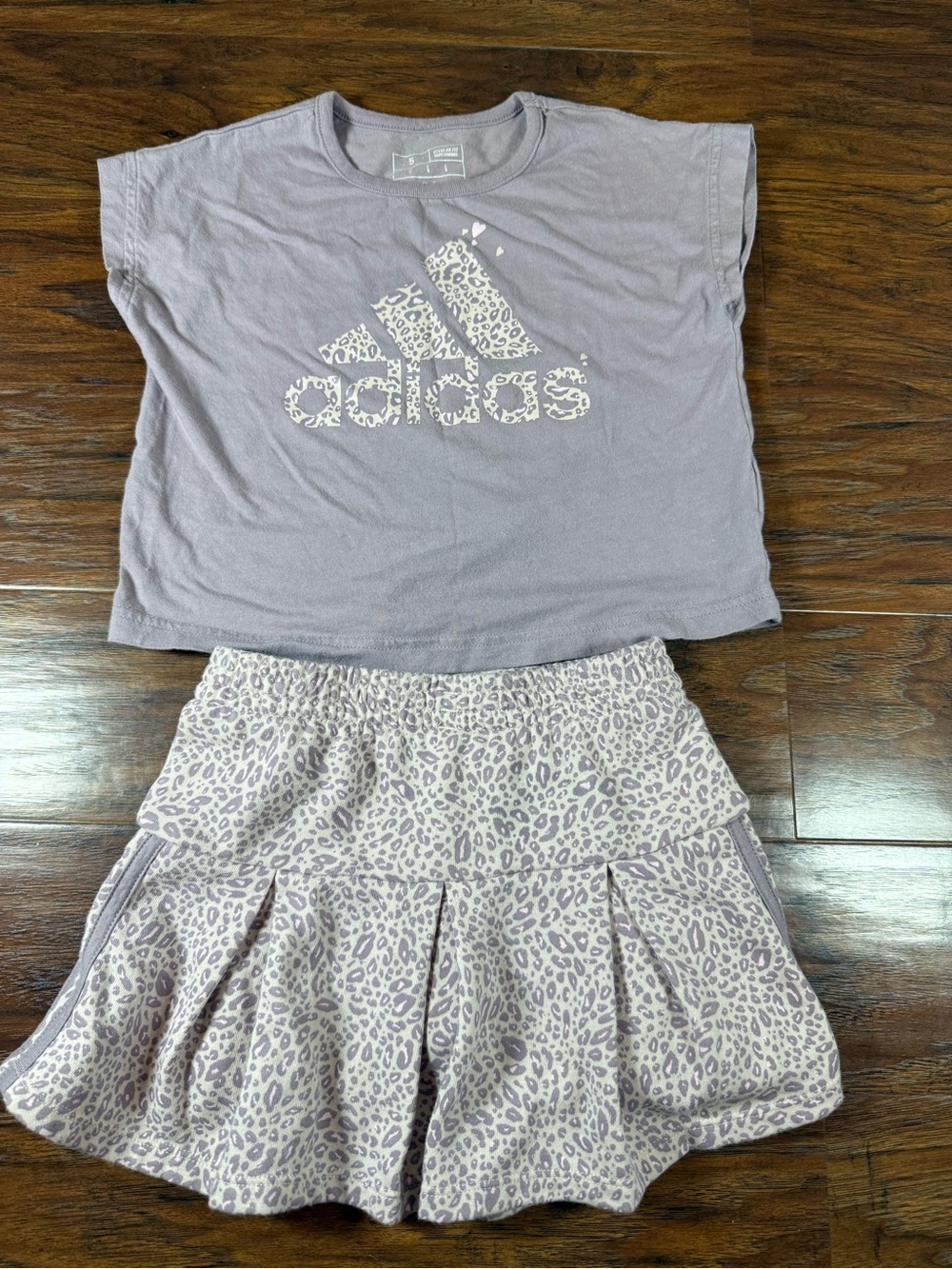 adidas skort and top set